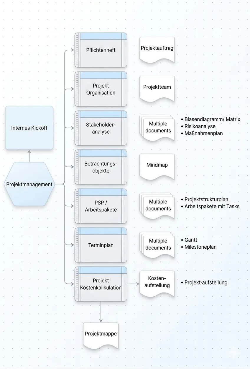 Projektmanagement Ablauf